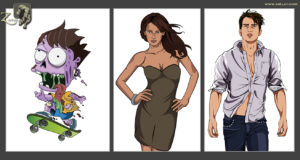 2d characters